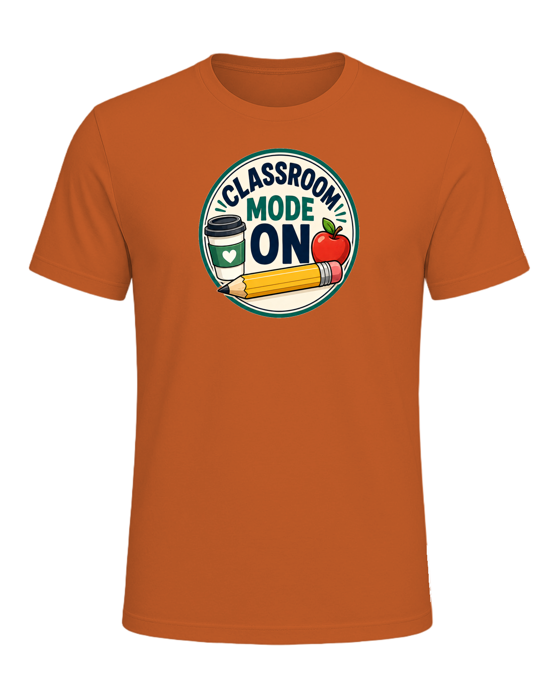 CLASSROOM MODE ON — Orange