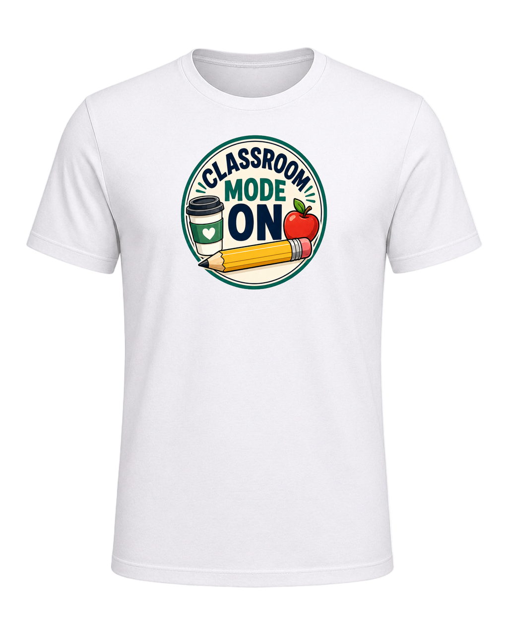 CLASSROOM MODE ON — White