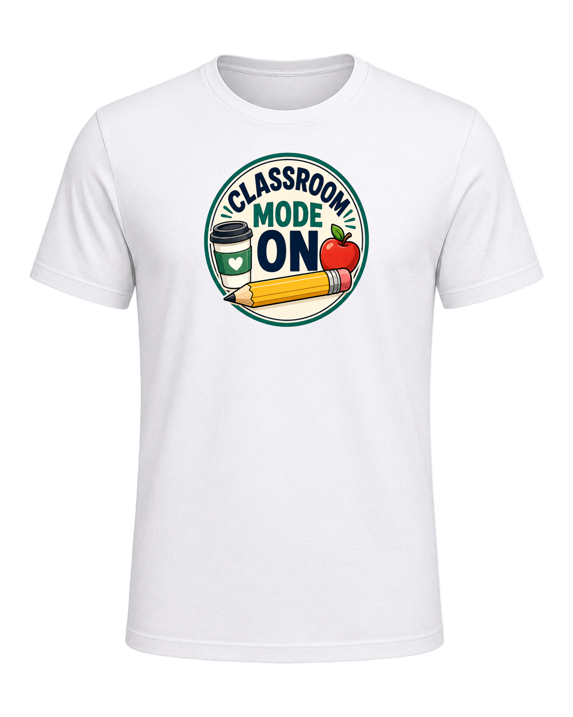 CLASSROOM MODE ON — White