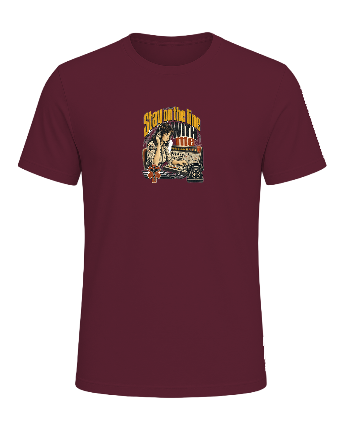 Stay on the line WITH me — Maroon