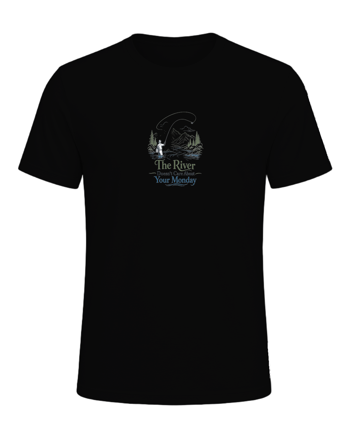 Fly Fishing — Black