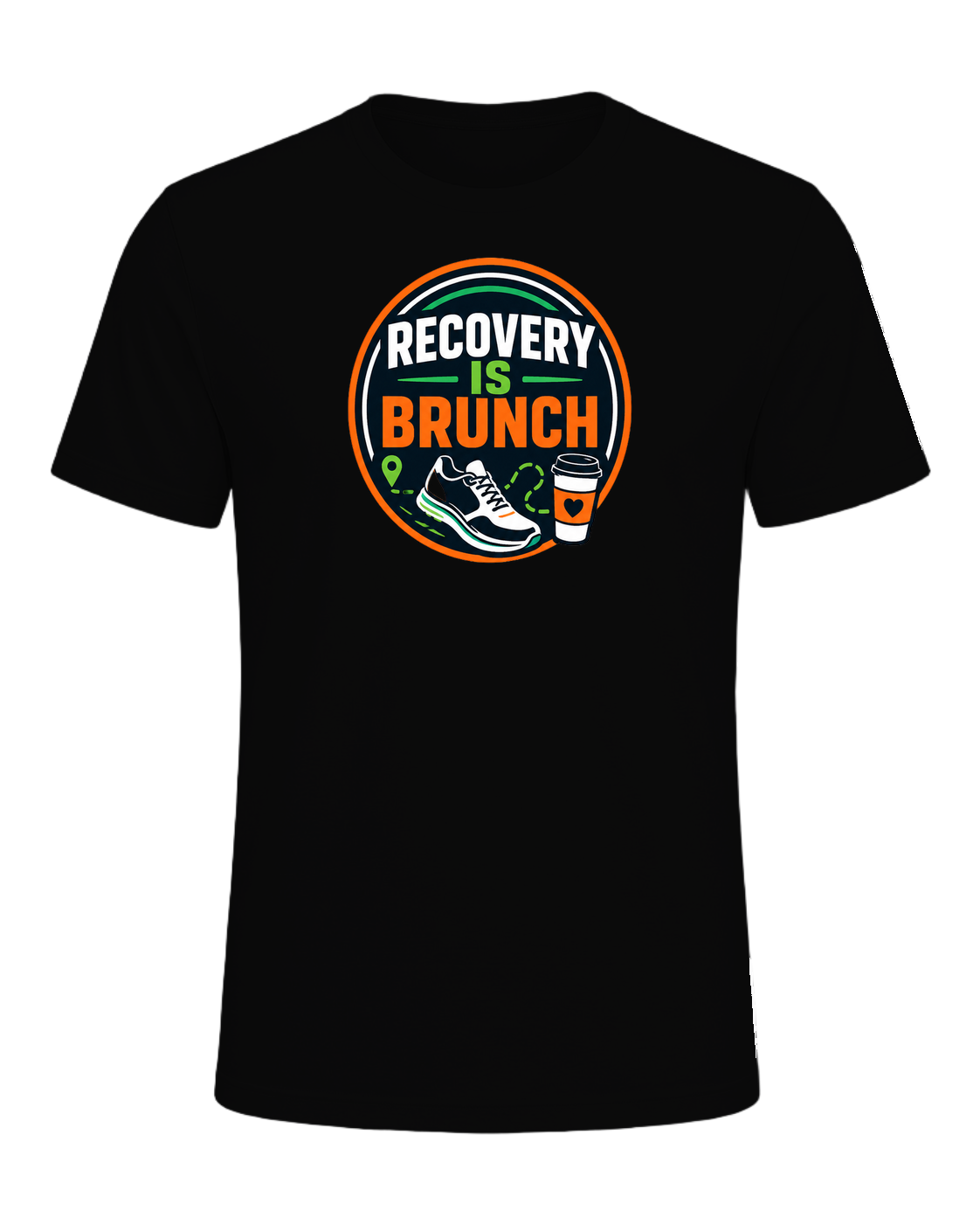 RECOVERY IS BRUNCH — Black