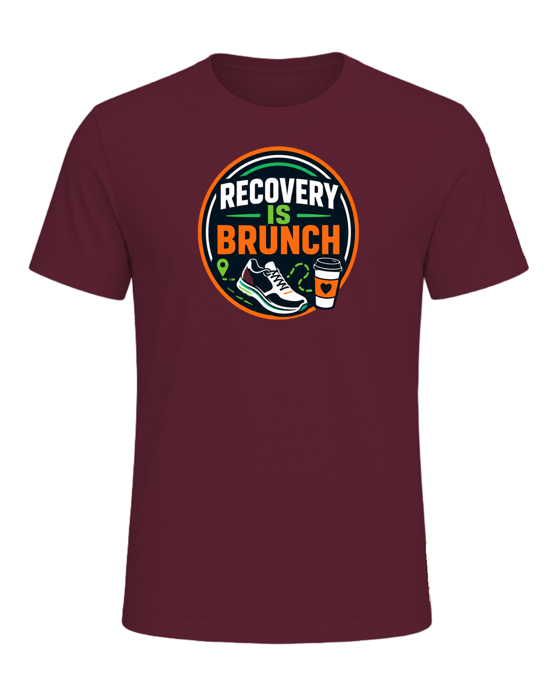 RECOVERY IS BRUNCH — Maroon