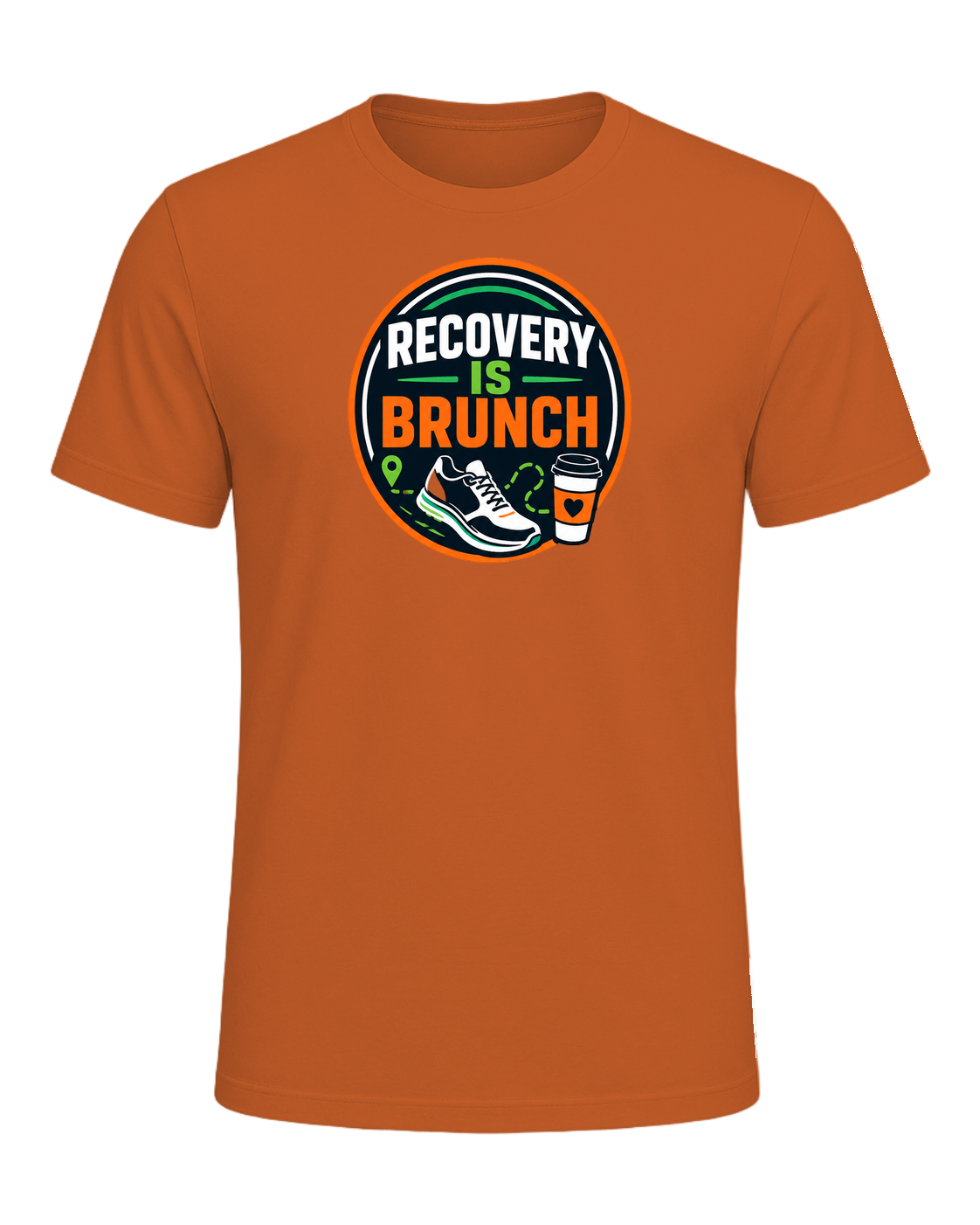 RECOVERY IS BRUNCH — Orange