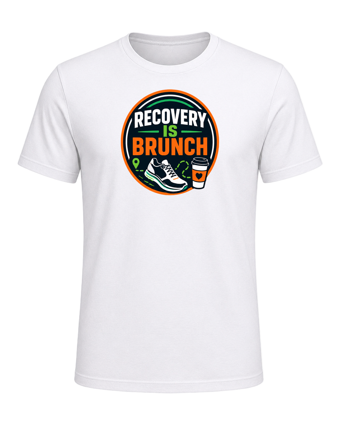 RECOVERY IS BRUNCH — White
