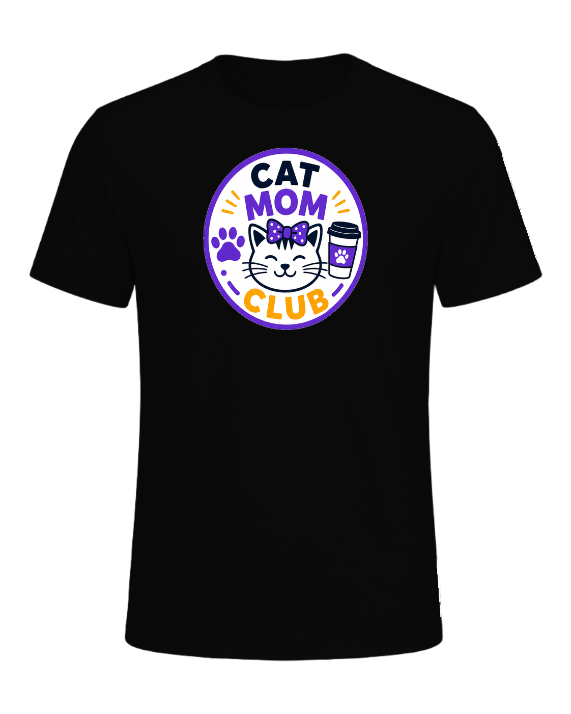 CAT MOM CLUB — Black