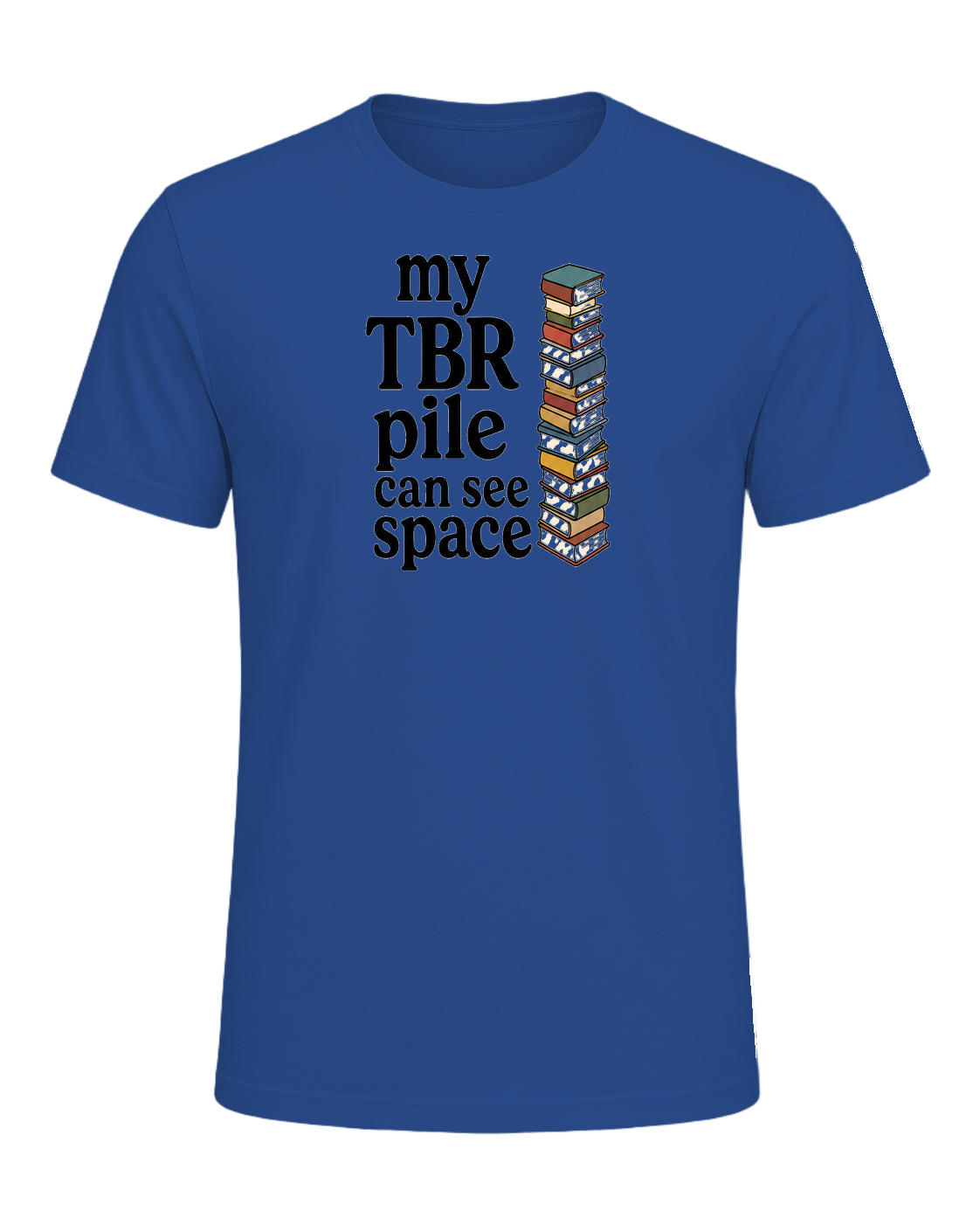 my TBR pile can see space — Royal