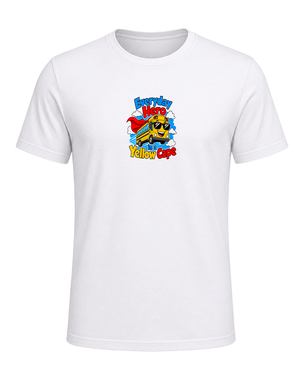 School Bus Driver — White