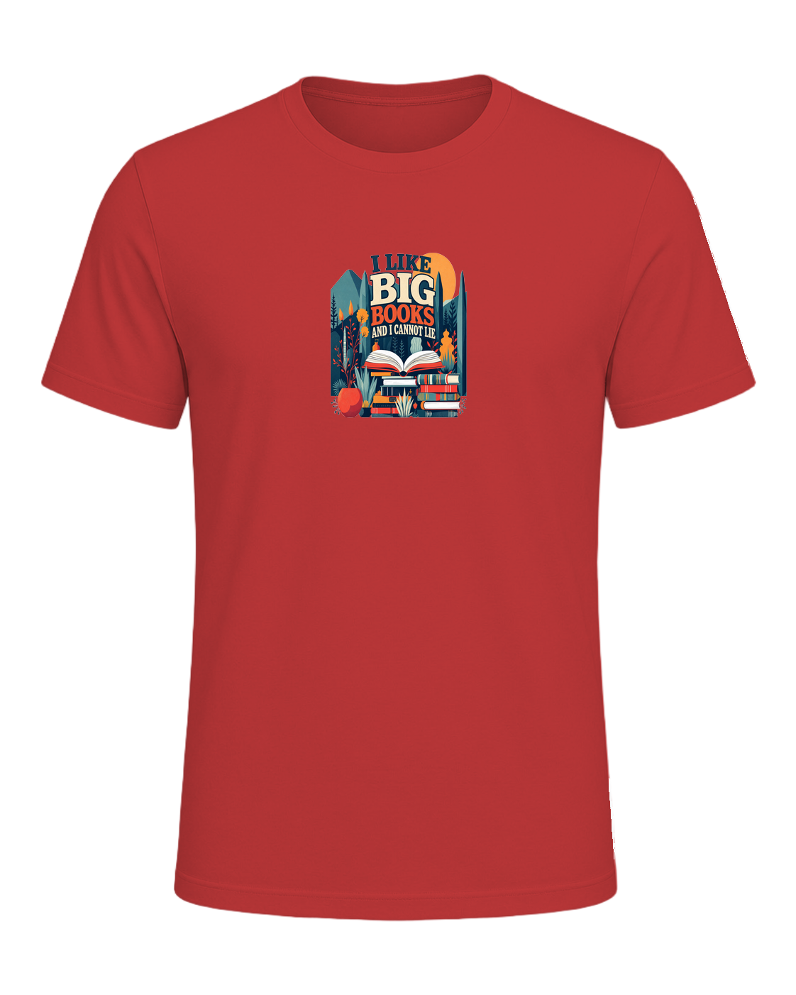I LIKE BIG BOOKS AND I CANNOT LIE — Red