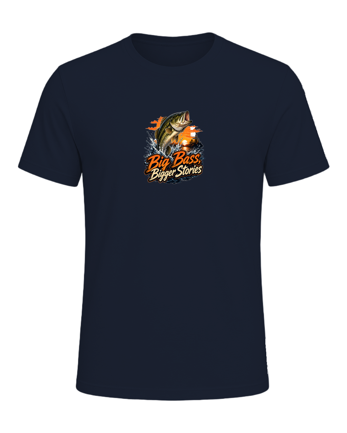 Bass Fishing Obsessed — Navy