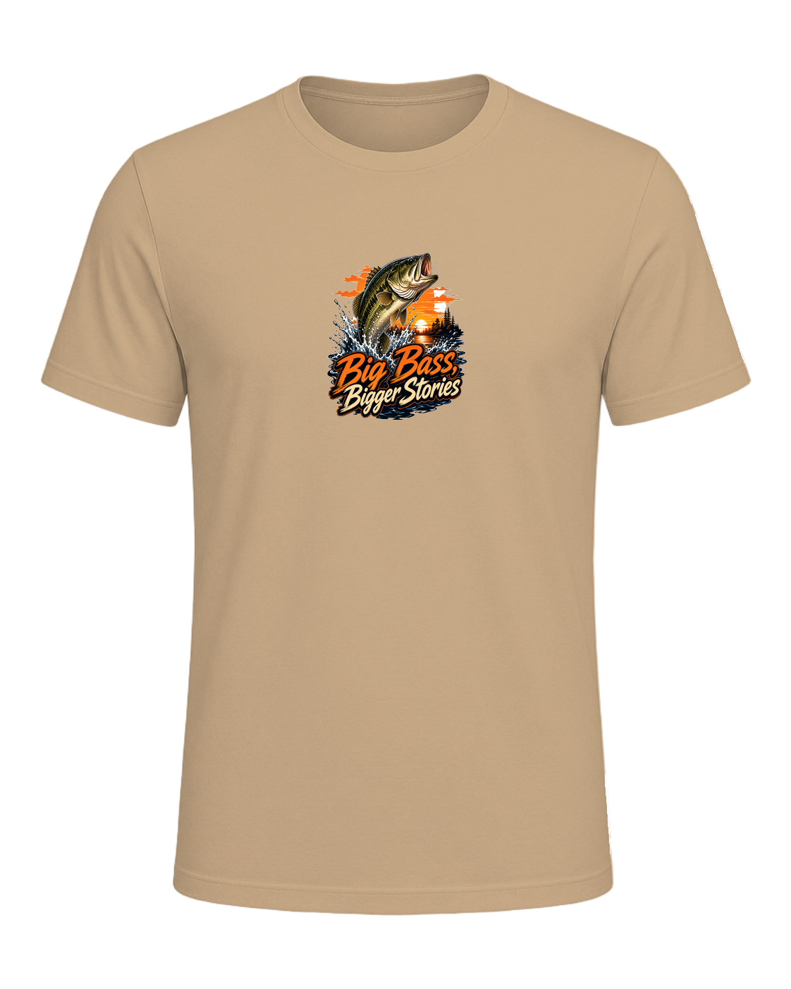 Bass Fishing Obsessed — Tan