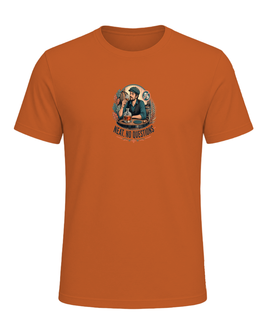 NEAT. NO QUESTIONS — Orange