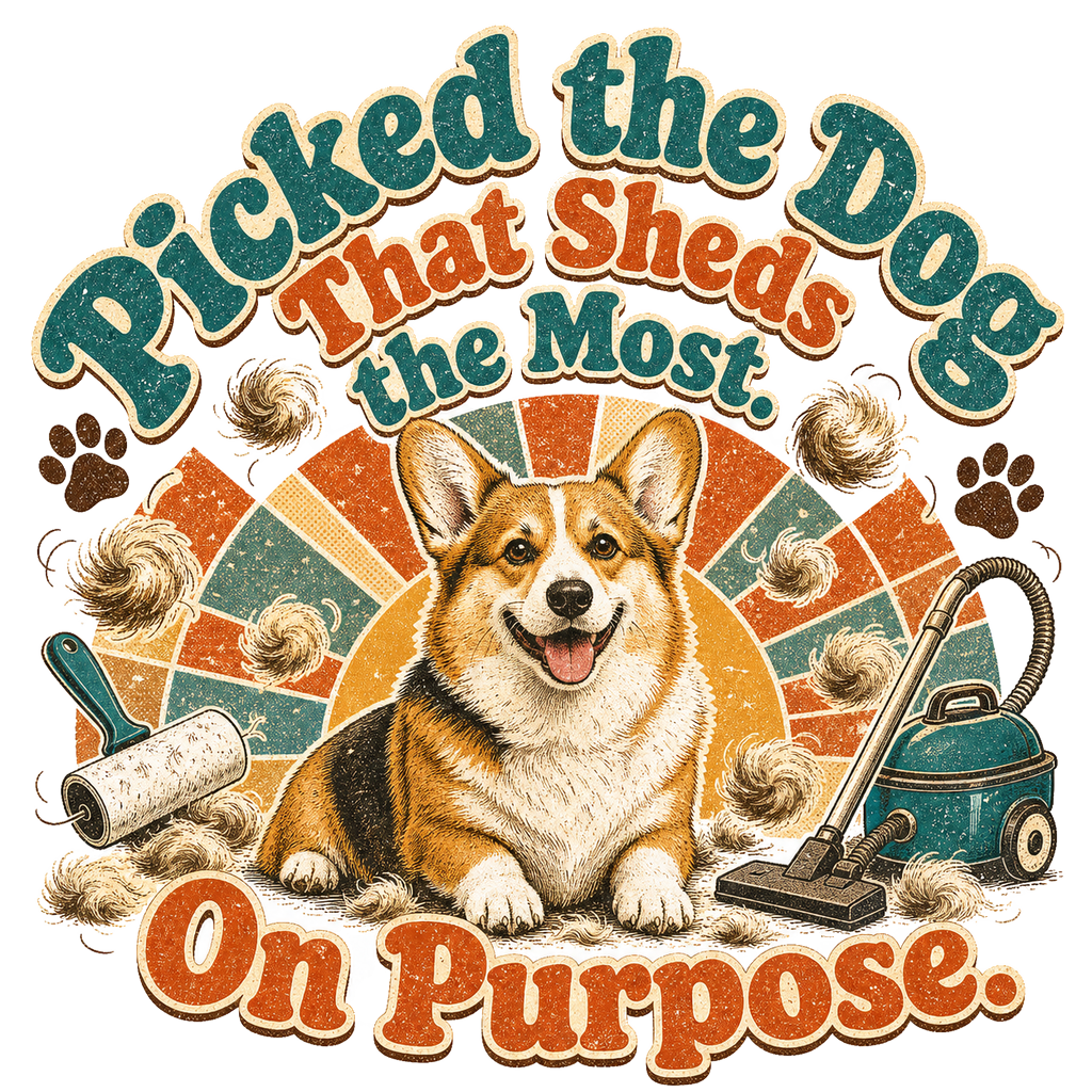 Picked the Dog That Sheds the Most. On Purpose.