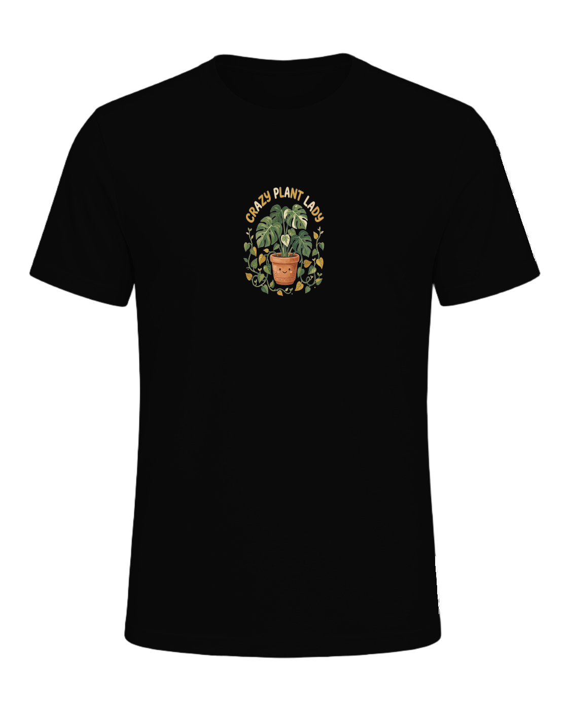 CRAZY PLANT LADY — Black