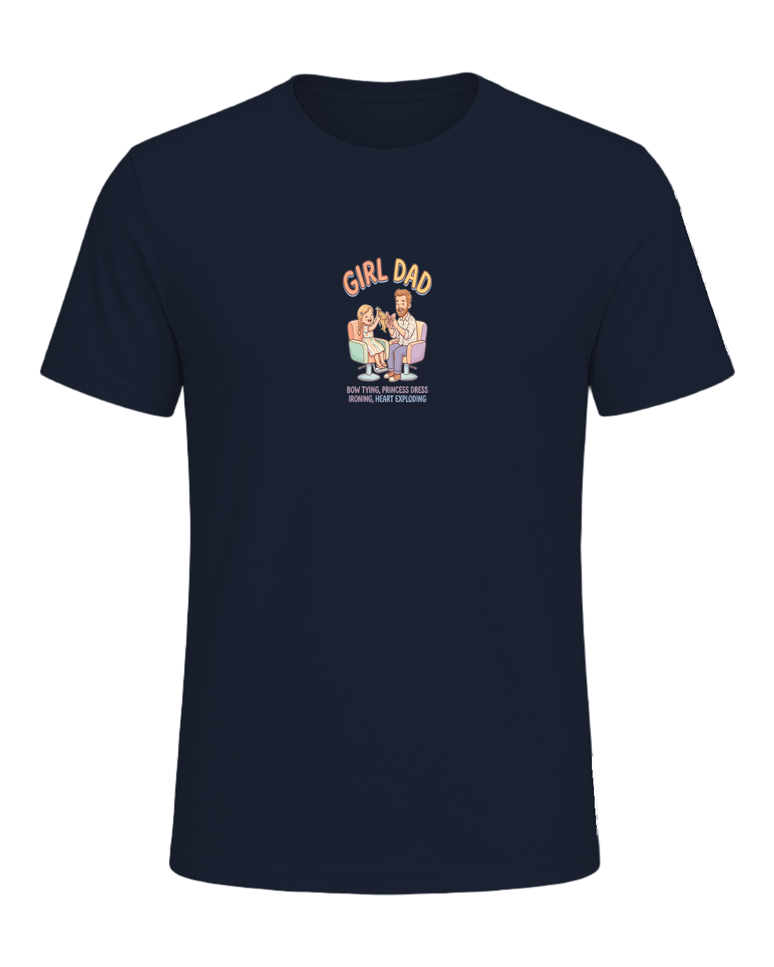 Girl Dad — Navy