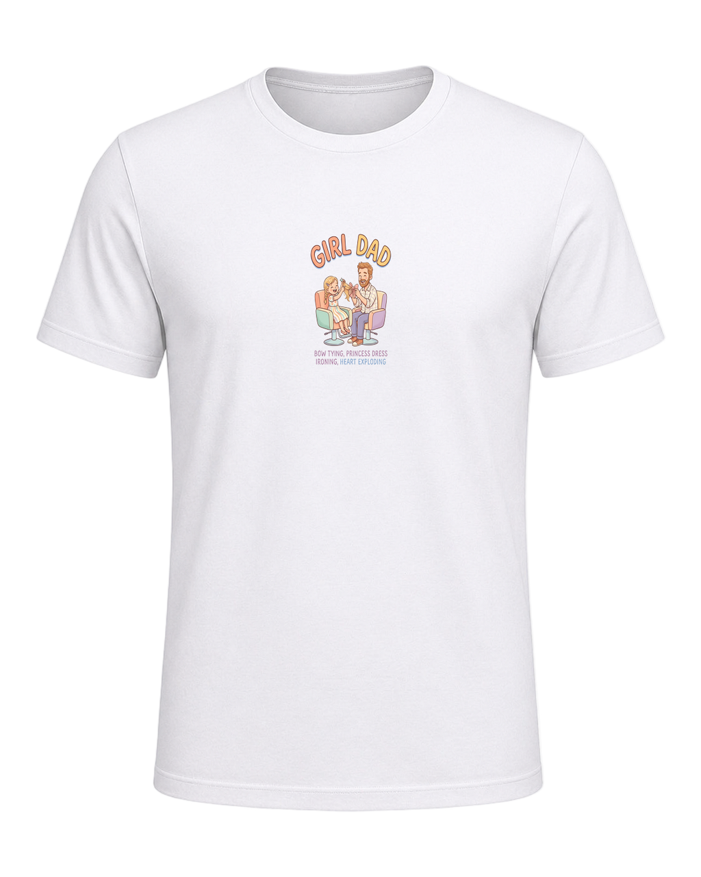 Girl Dad — White