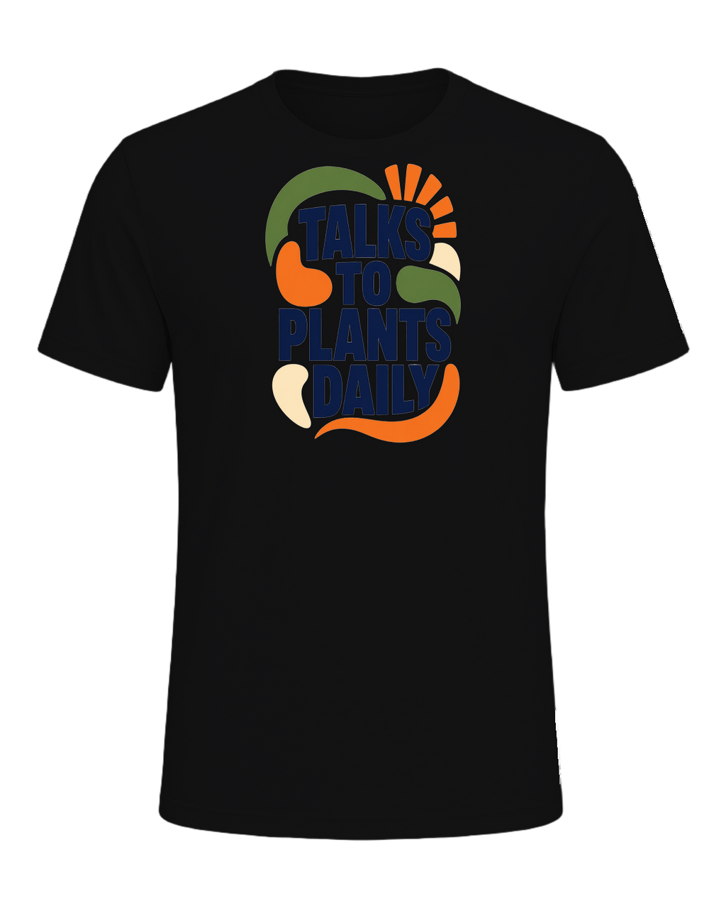 TALKS TO PLANTS DAILY — Vintage Black