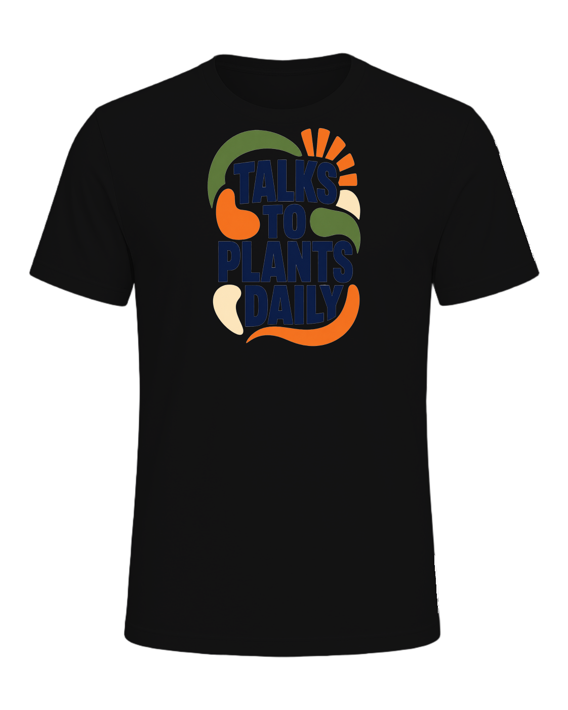 TALKS TO PLANTS DAILY — Vintage Black