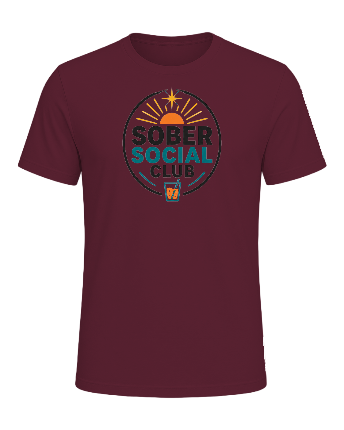 SOBER SOCIAL CLUB — Maroon