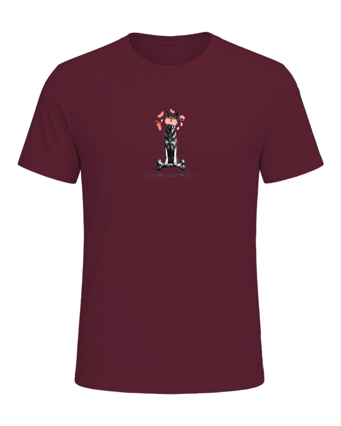 GSD: 50% Loyalty, 50% Drama — Maroon