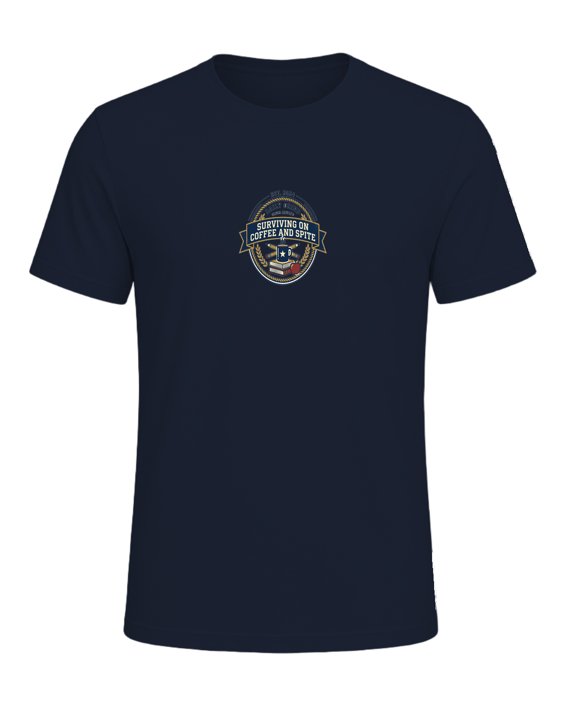 SURVIVING ON COFFEE AND SPITE — Navy