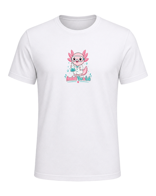 Axolotl Scientist — White