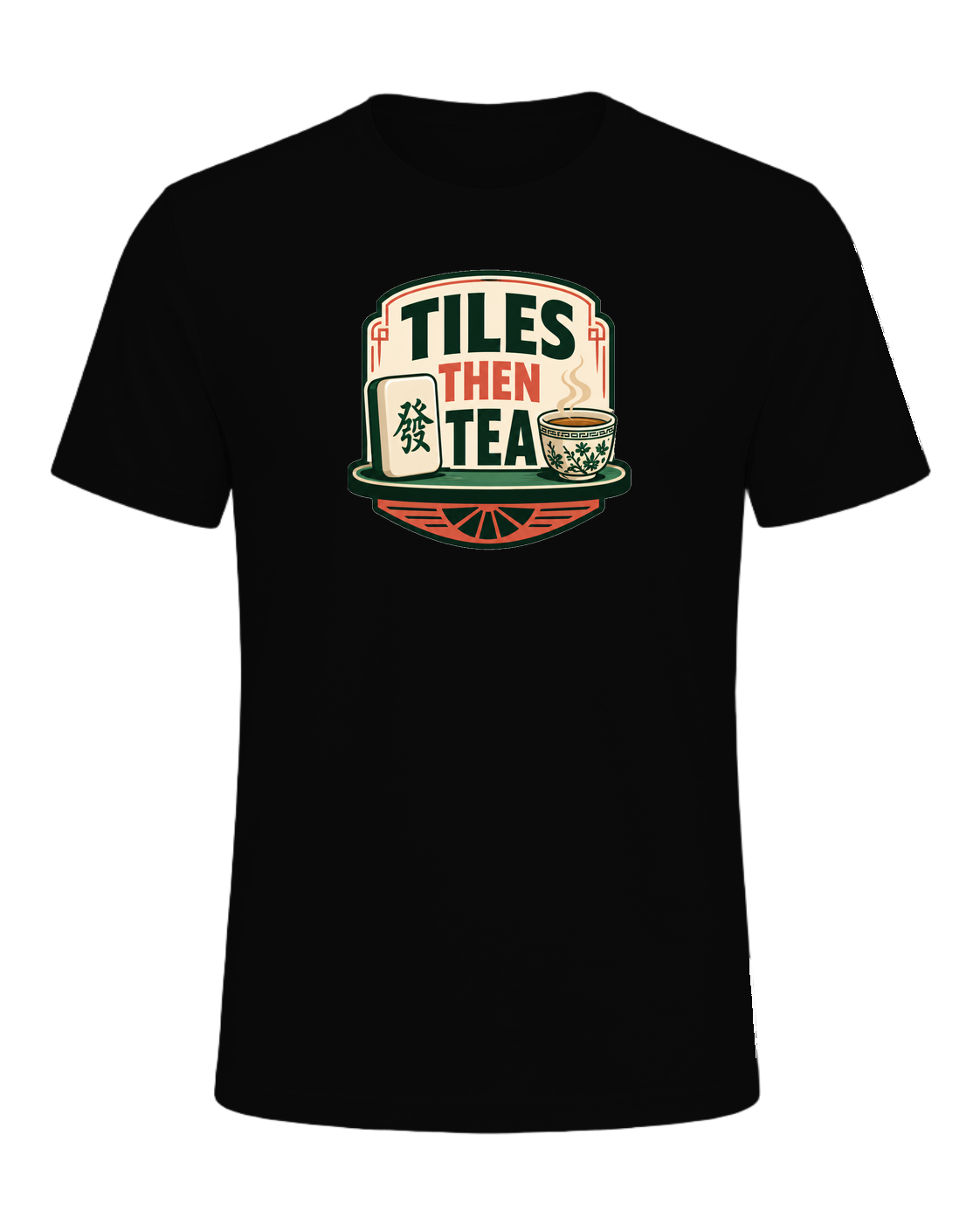 TILES THEN TEA — Black