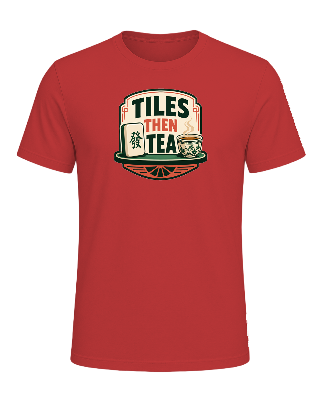 TILES THEN TEA — Red
