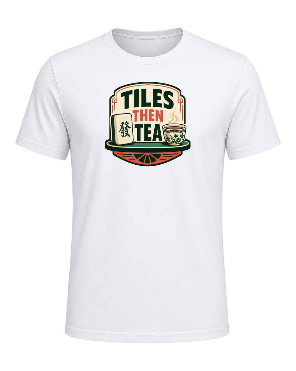 TILES THEN TEA — White