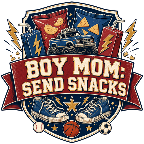 BOY MOM: SEND SNACKS
