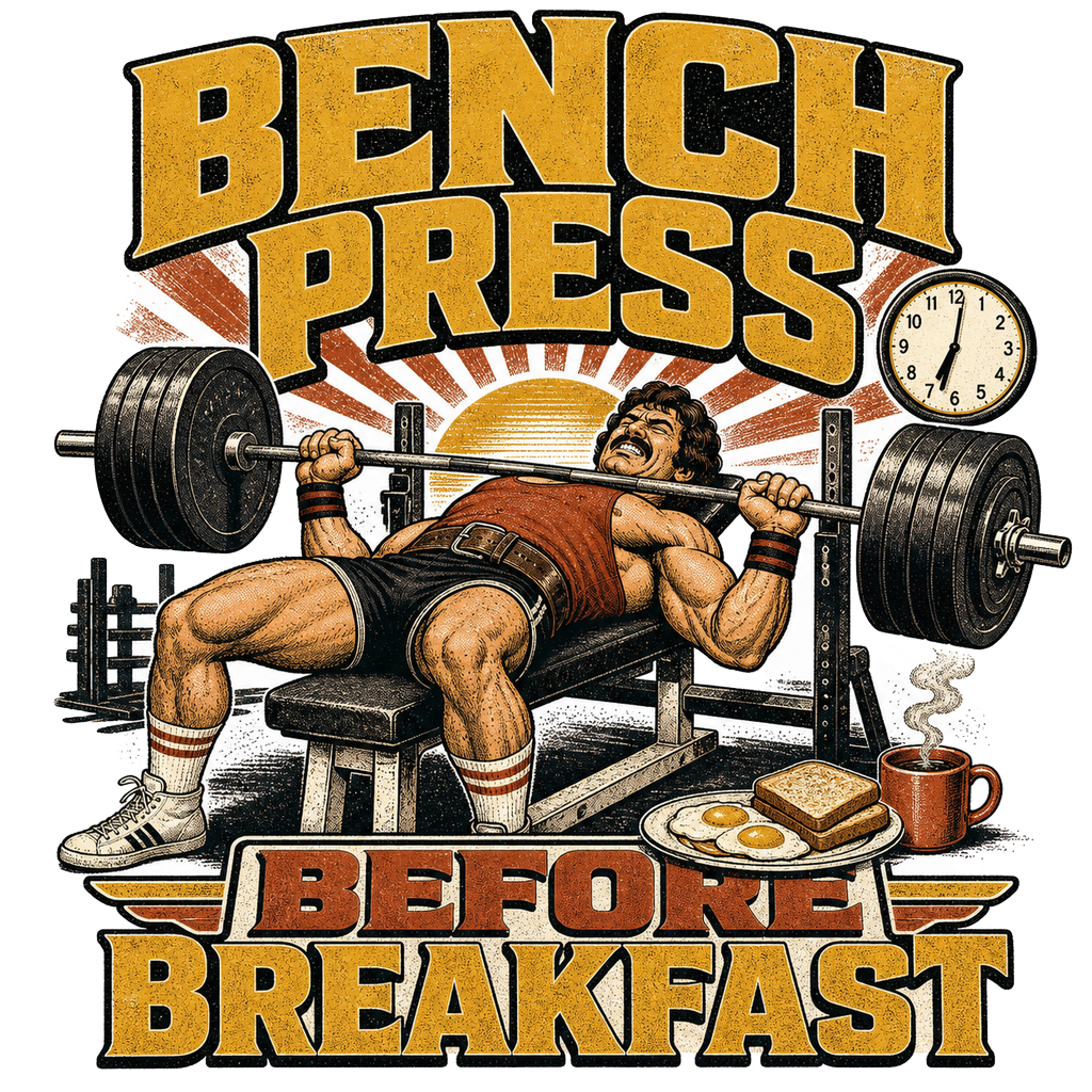 BENCH PRESS BEFORE BREAKFAST