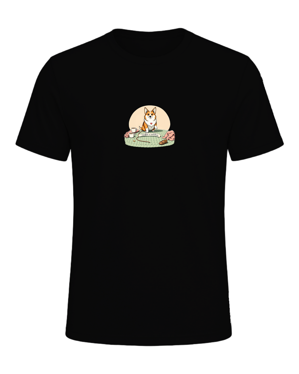 corgi — Black