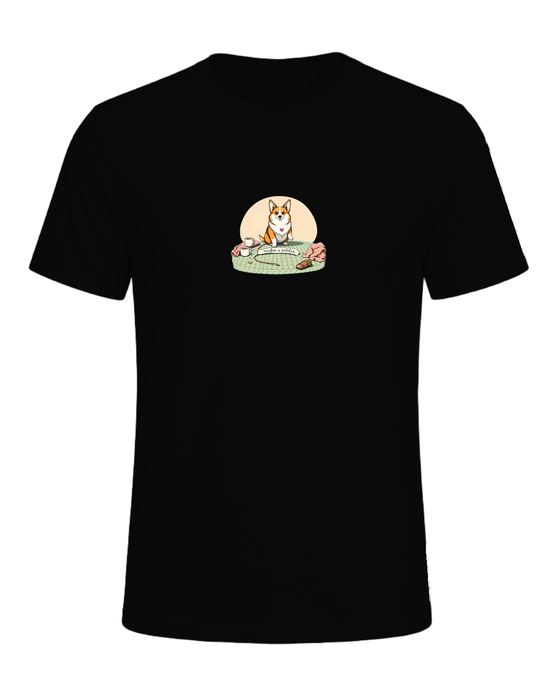 corgi — Black