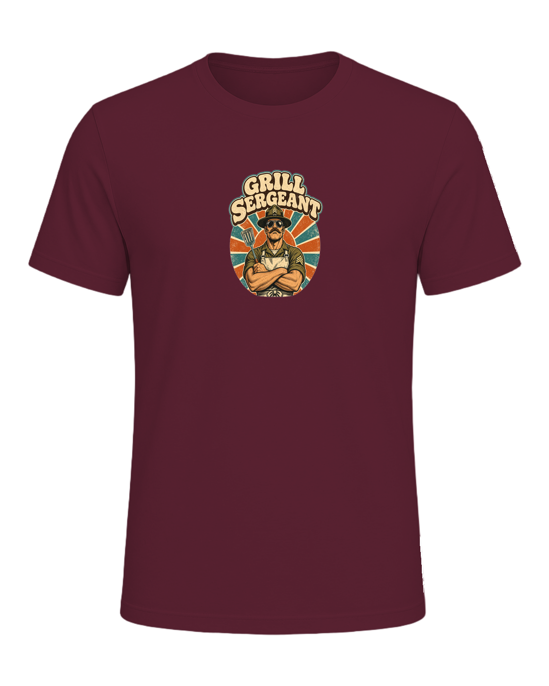 GRILL SERGEANT — Maroon
