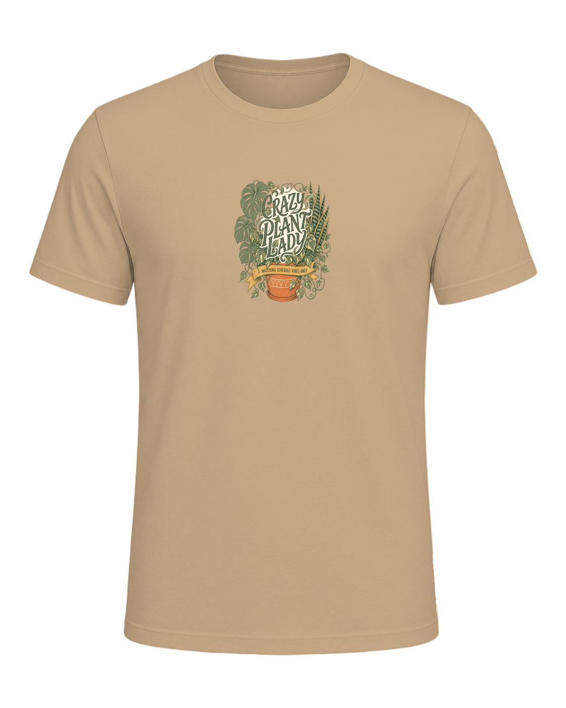 CRAZY PLANT LADY — Tan