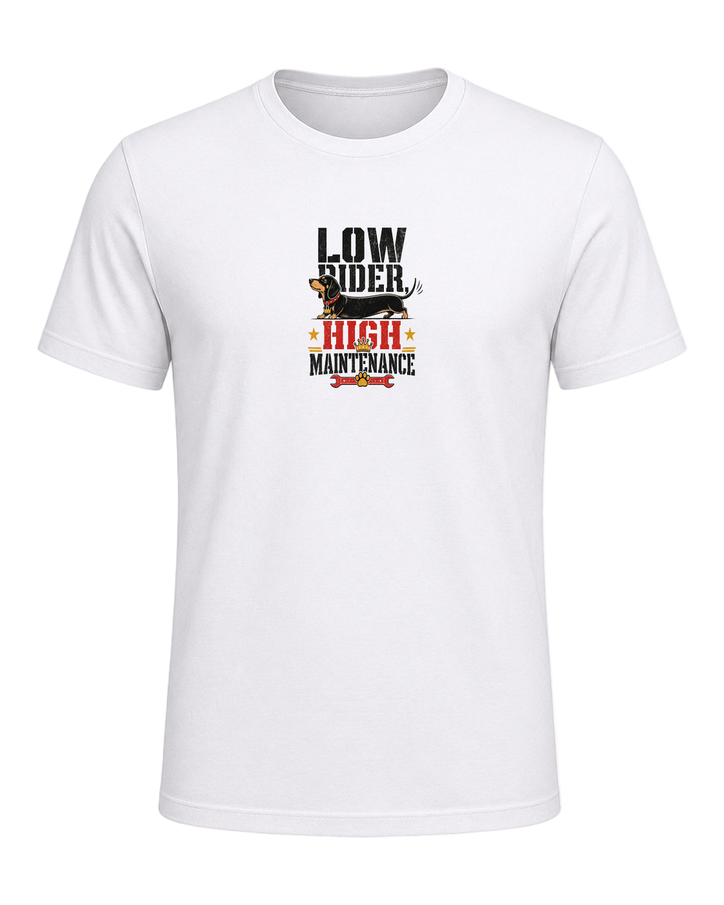 Low Rider, High Maintenance — White