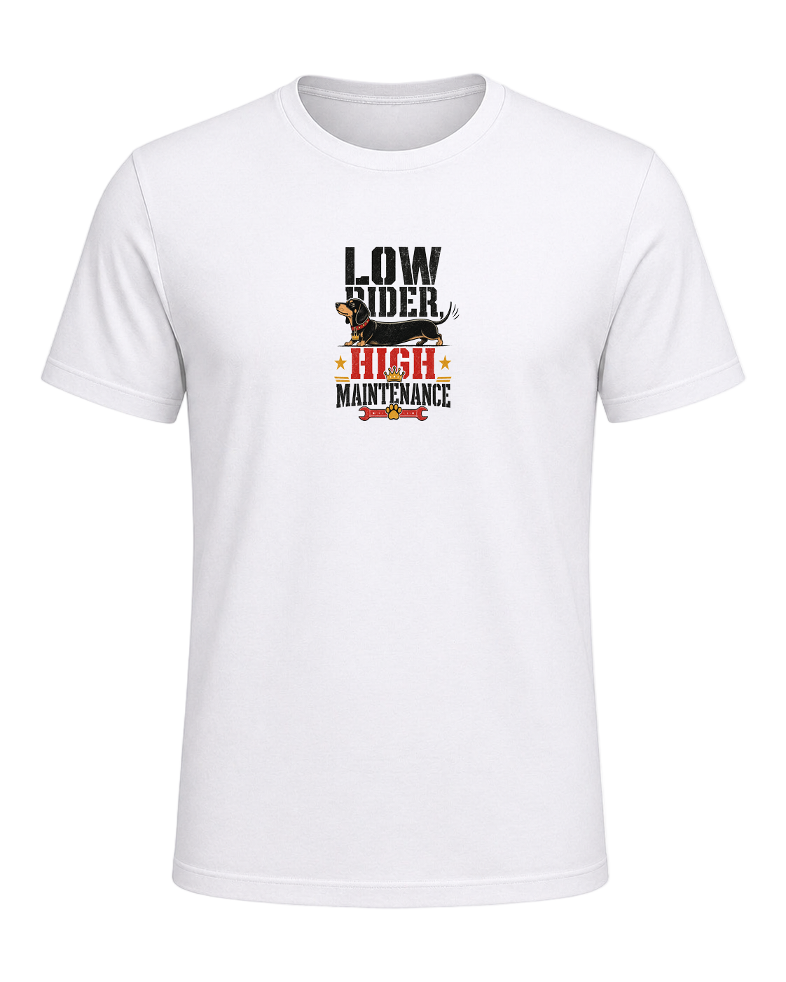 Low Rider, High Maintenance — White