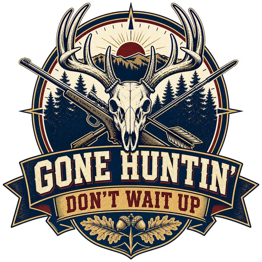 GONE HUNTIN' DON'T WAIT UP