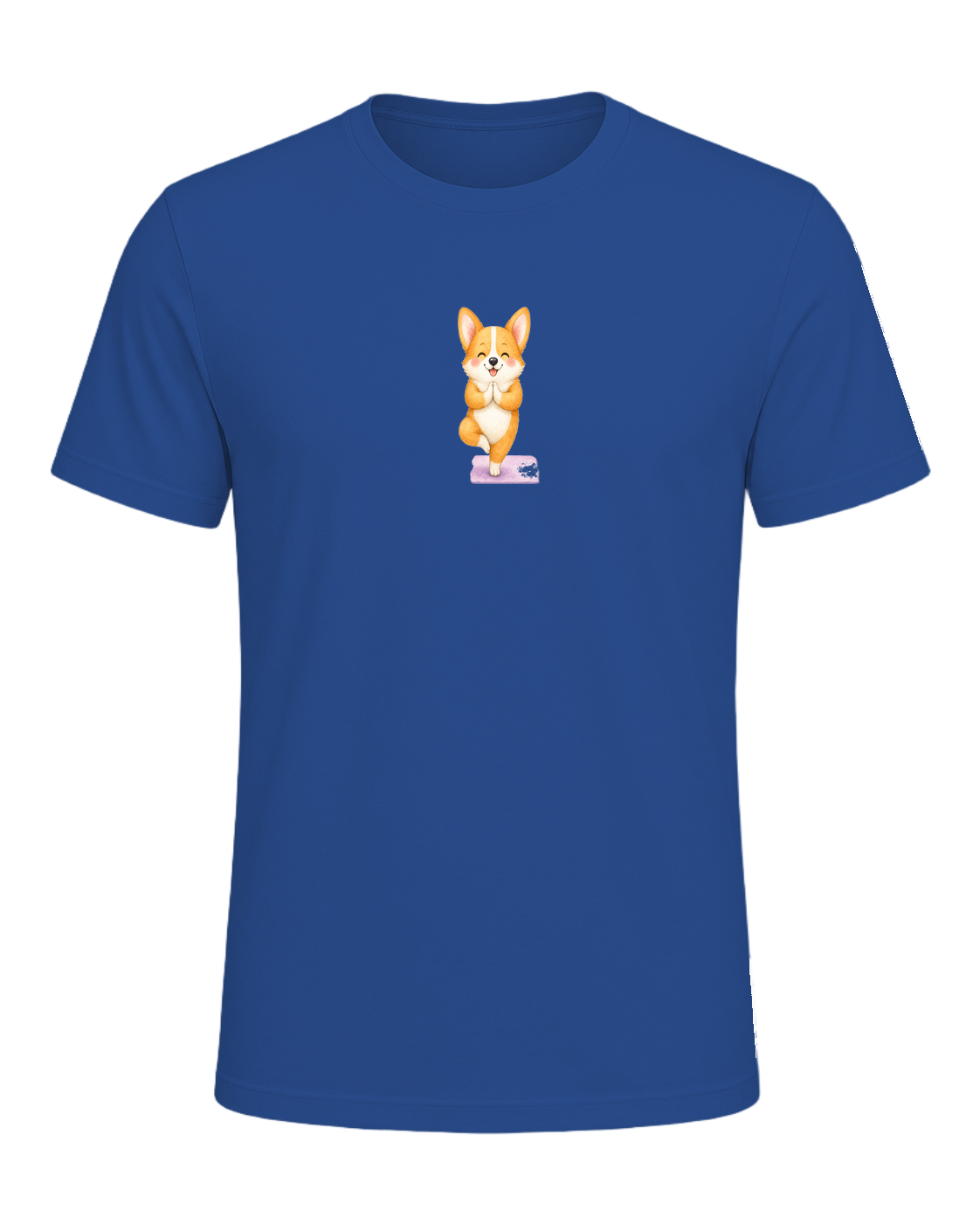 Corgi + Yoga — Royal