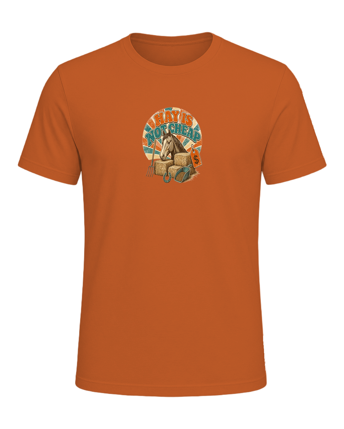 HAY IS NOT CHEAP — Orange