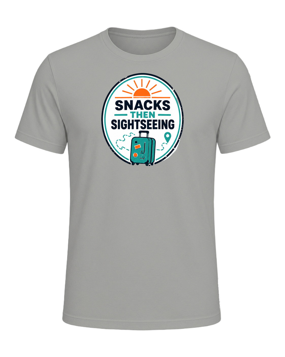 SNACKS THEN SIGHTSEEING — Gray