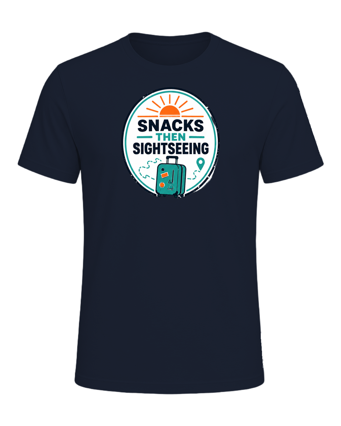SNACKS THEN SIGHTSEEING — Navy