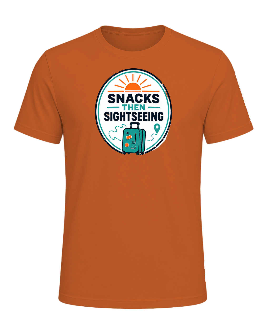 SNACKS THEN SIGHTSEEING — Orange
