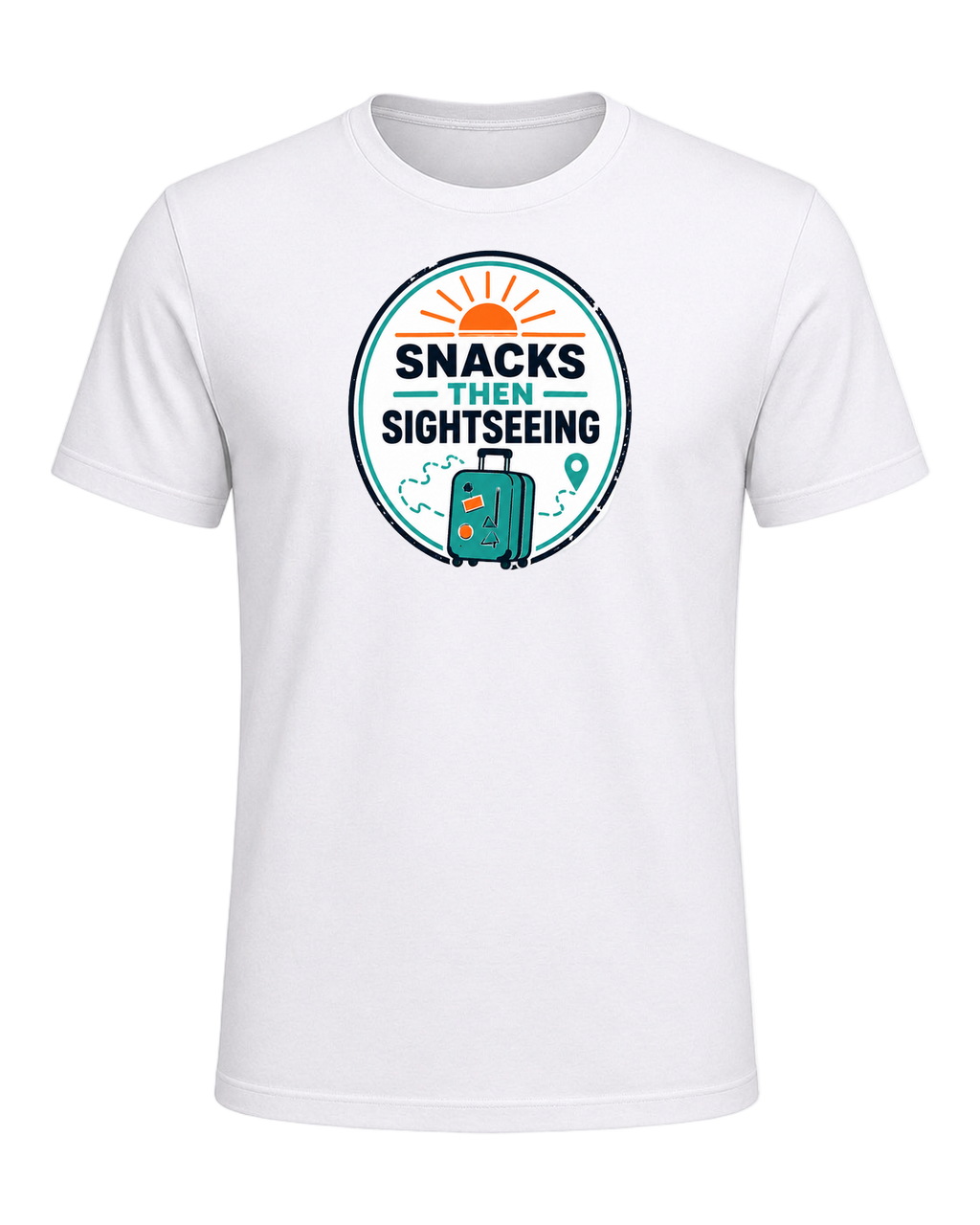 SNACKS THEN SIGHTSEEING — White