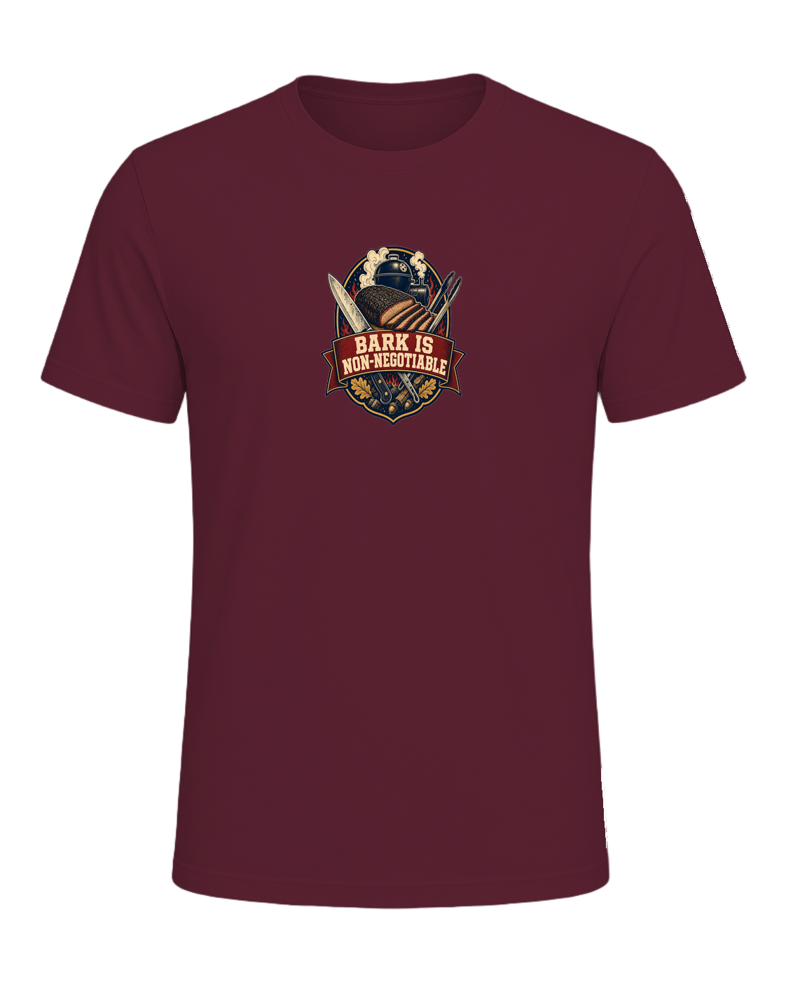 BARK IS NON-NEGOTIABLE — Maroon