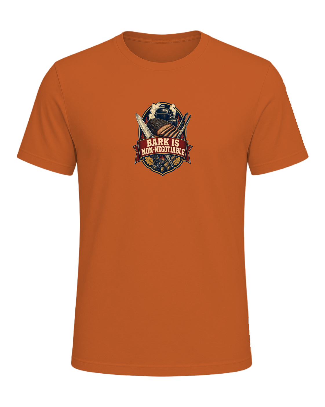 BARK IS NON-NEGOTIABLE — Orange