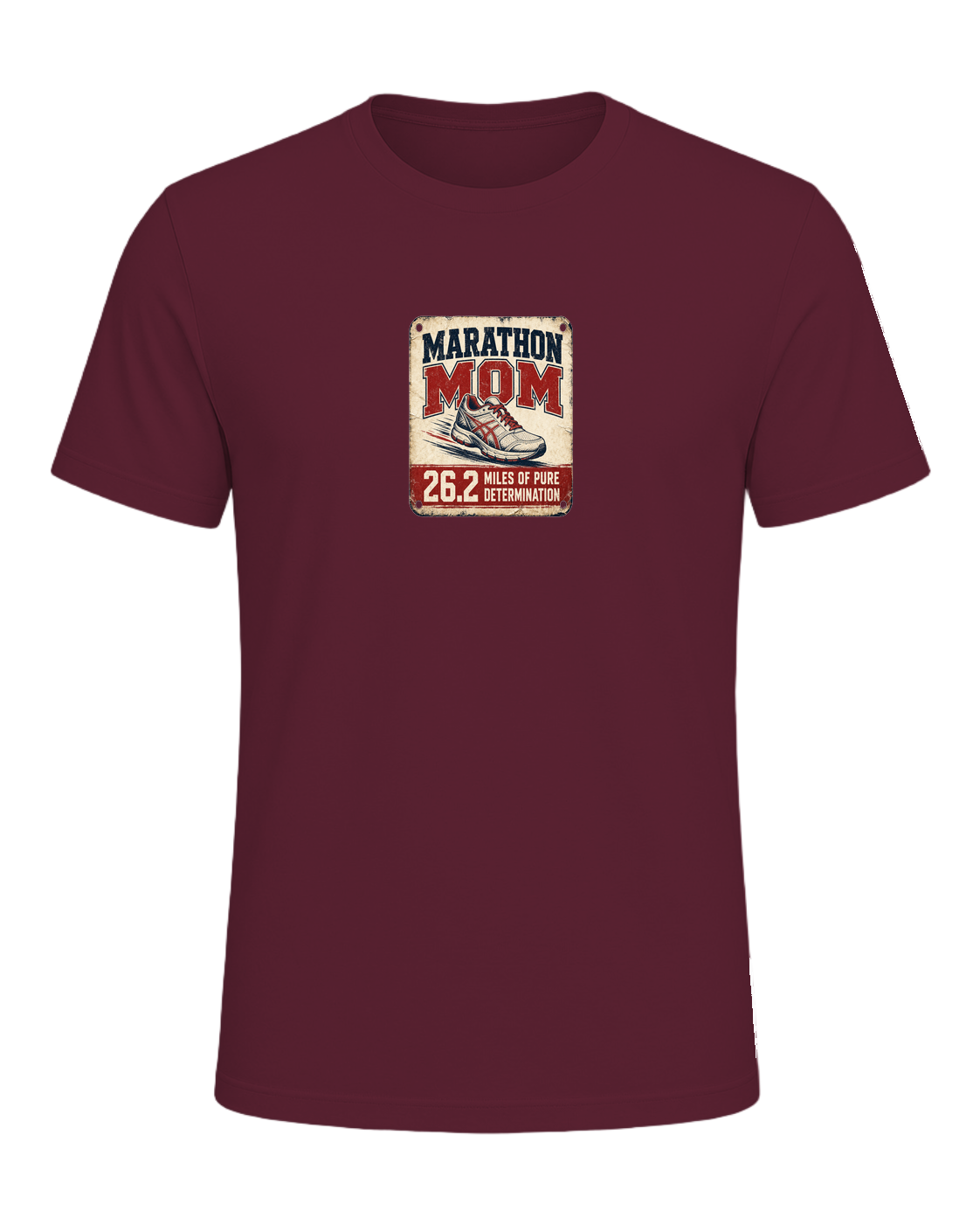 Marathon Mom — Maroon