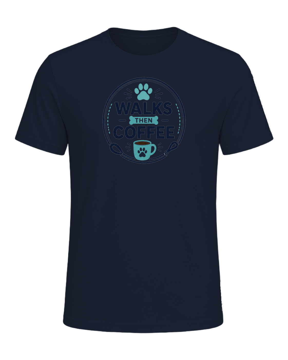 WALKS THEN COFFEE — Navy