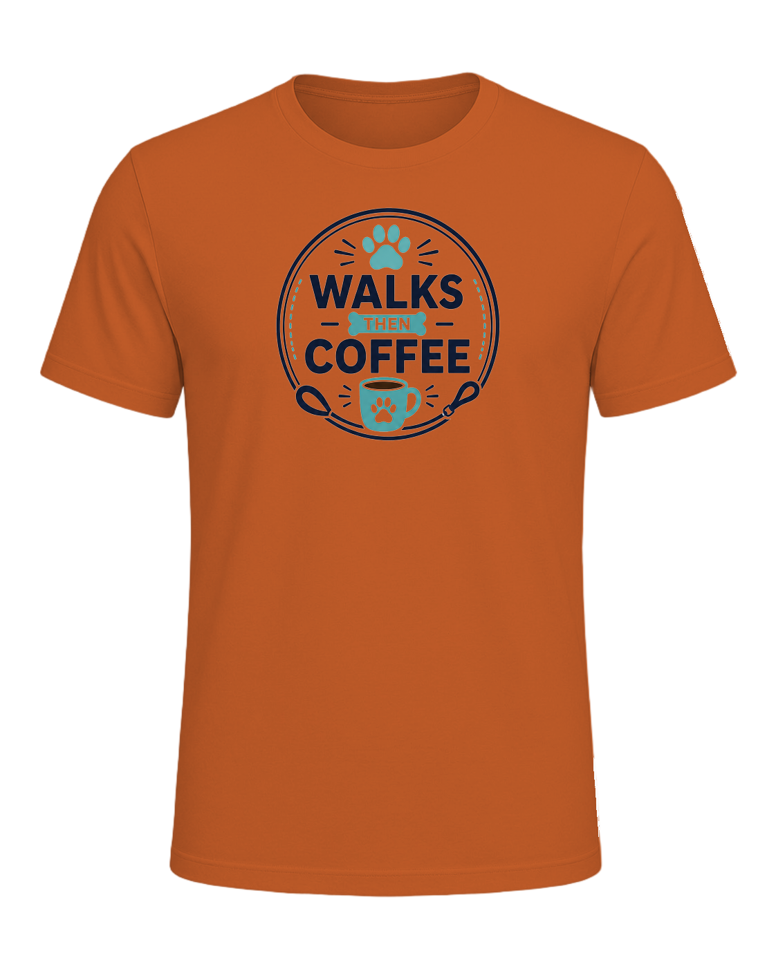 WALKS THEN COFFEE — Orange