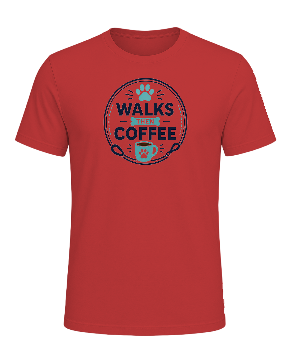 WALKS THEN COFFEE — Red